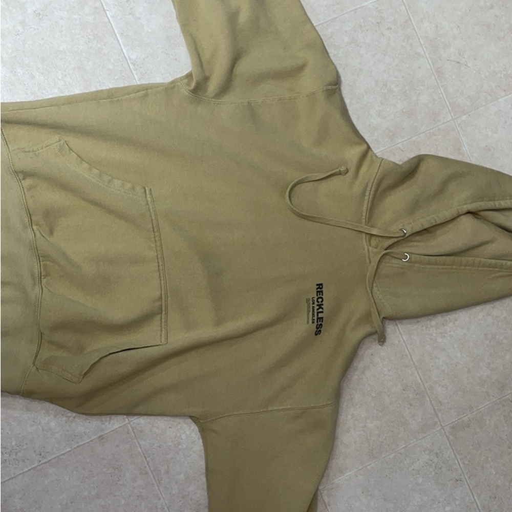 Young & Reckless Tan Hoodie